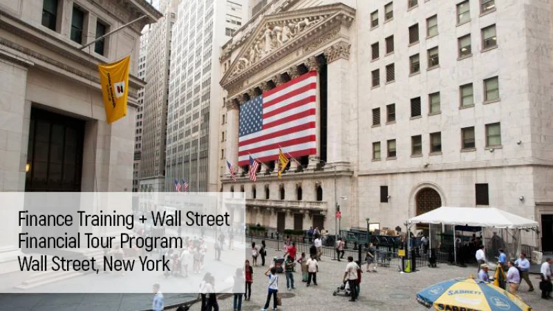 Уникальная программа: финансовый тренинг и тур по Wall Street