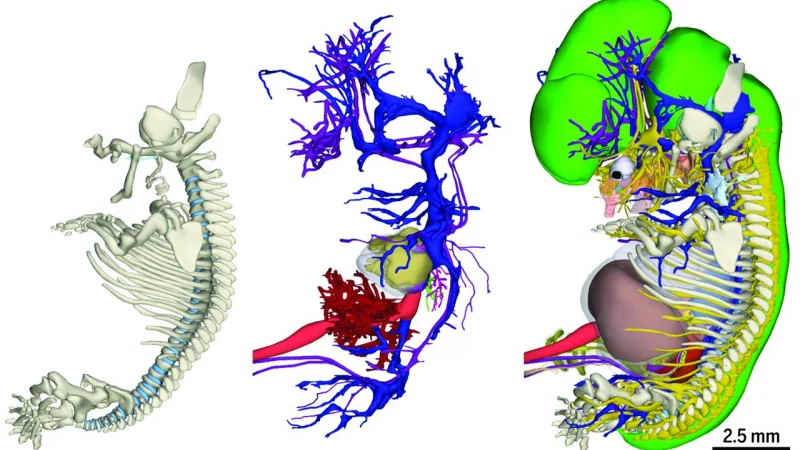 В сети появился интерактивный 3D-атлас эмбрионального развития