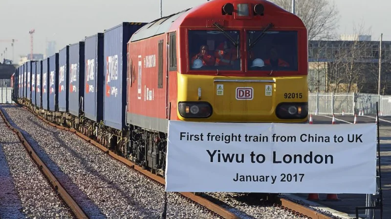 Поезд из Китая впервые в истории прибыл на вокзал Лондона