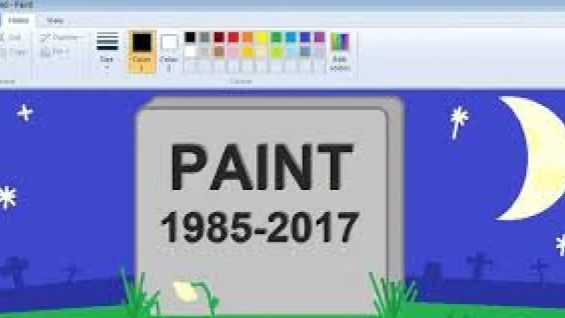 Windows прекратит поддержку графического редактора Paint