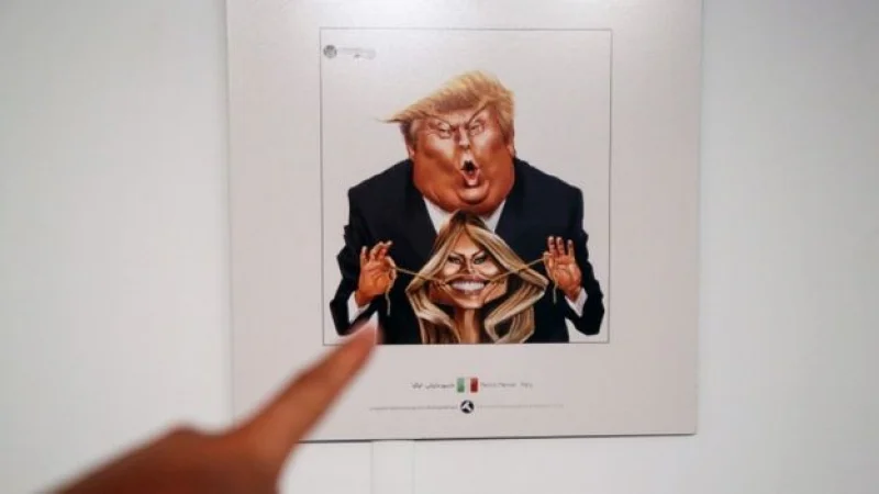 Сотни художников поиздевались над Трампом на конкурсе-выставке в Иране