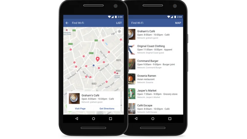 Facebook запускает функцию «Поиск Wi-Fi» в своем приложении по всему миру