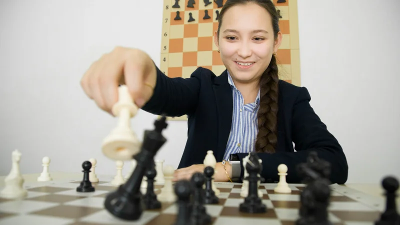 Большие надежды: Чемпионка мира по шахматам Жансая Абдумалик