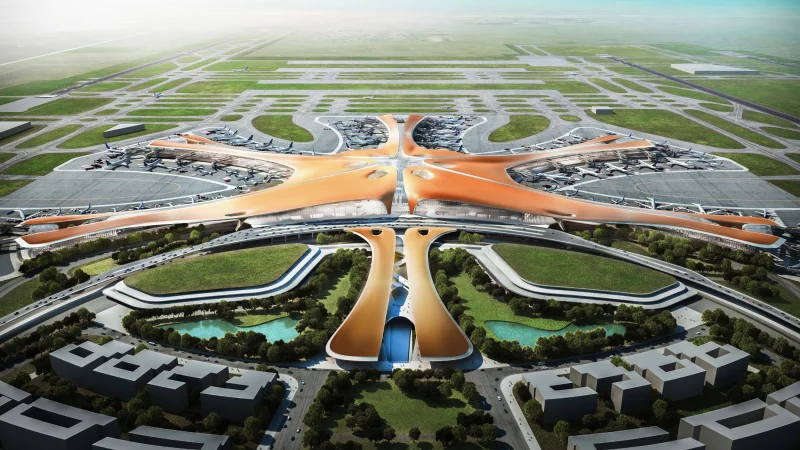 Распознавание лиц и роботы-консультанты: Дасин — аэропорт будущего