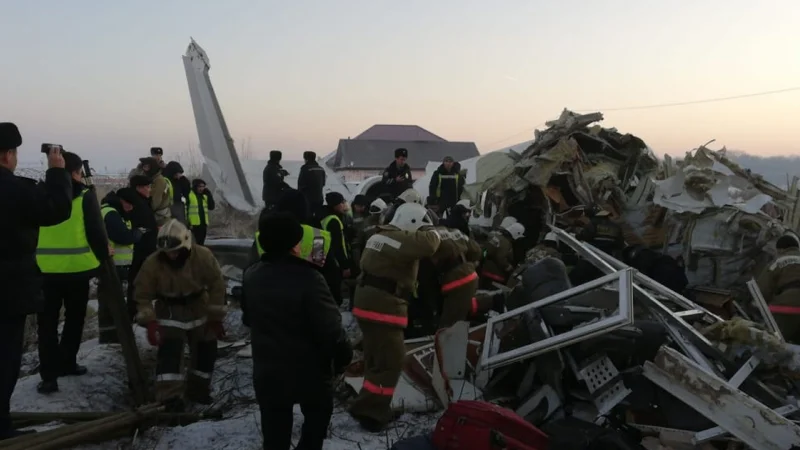 Самолёт авиакомпании Bek Air разбился в Алматинской области