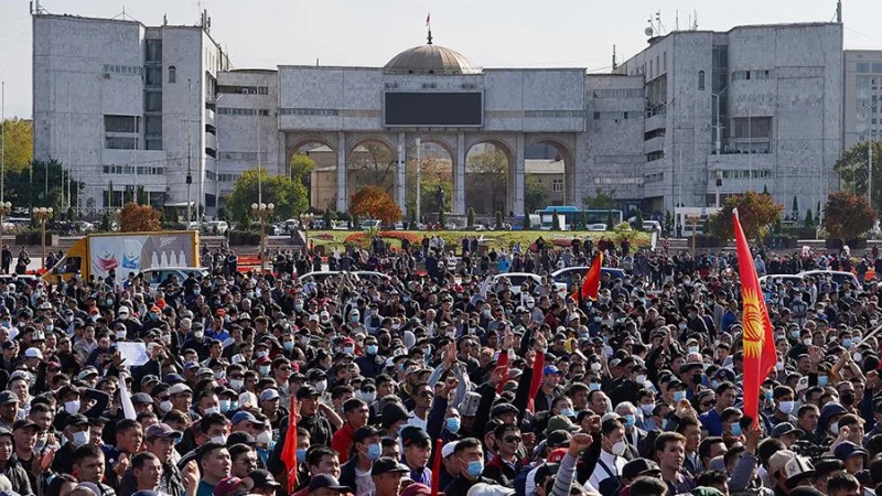 Митинги в Кыргызстане: новости к этому часу