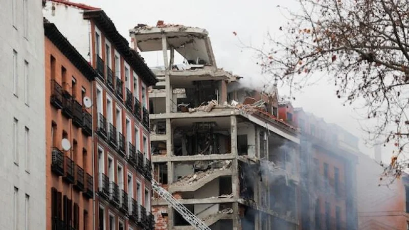 Взрыв в Мадриде: есть пострадавшие и пропавшие без вести