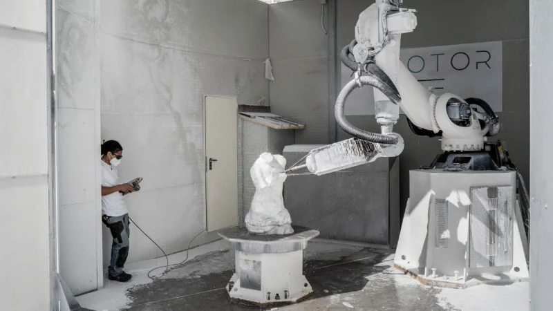Итальянские роботы научились работать с мрамором и создавать скульптуры