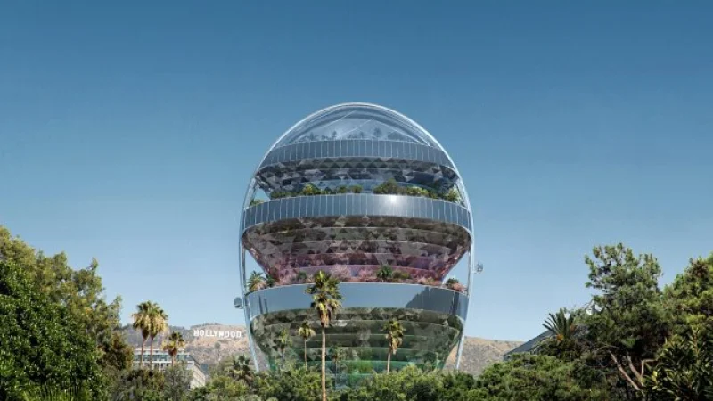 В Голливуде может появиться «зеленый офис будущего» в форме башни-сада