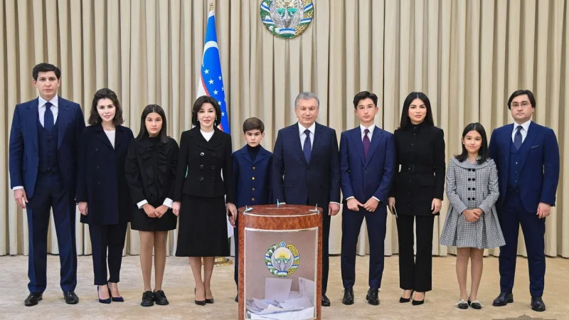 ЦИК Узбекистана опубликовала предварительные результаты выборов президента