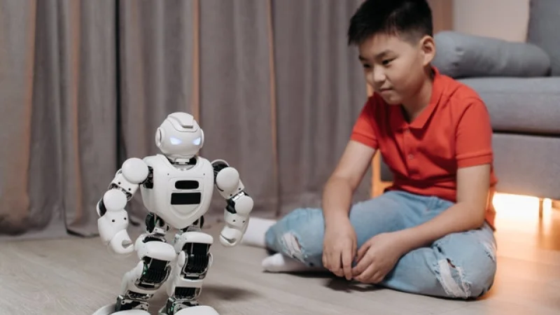 В детских садах Сеула начали использовать роботов в образовательном процессе