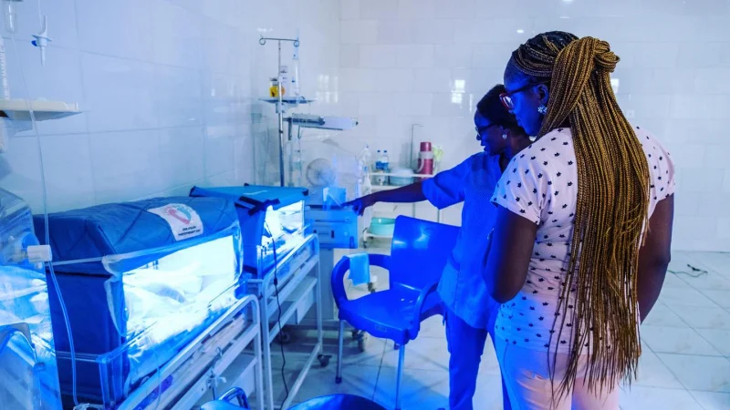 В Нигерии создали кроватки для лечения желтухи новорожденных