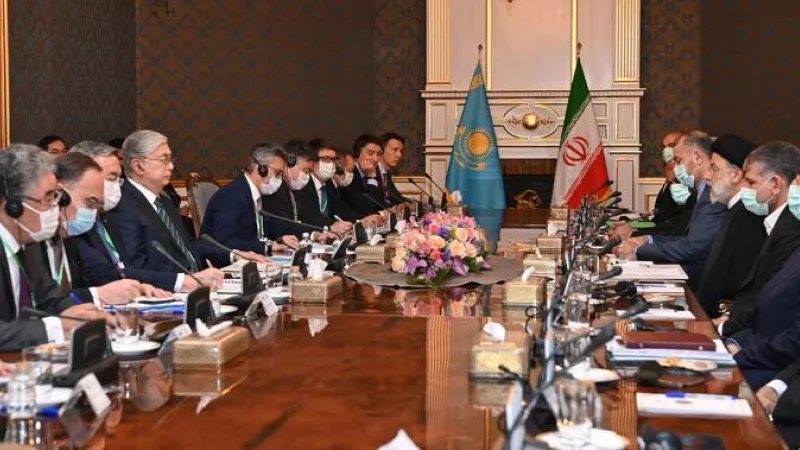 Казахстан и Иран намерены создать совместную торговую палату