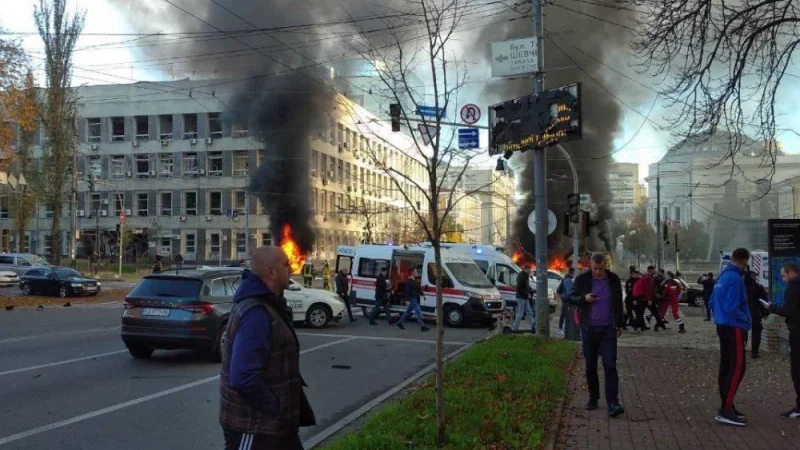 В Киеве снова прогремели взрывы