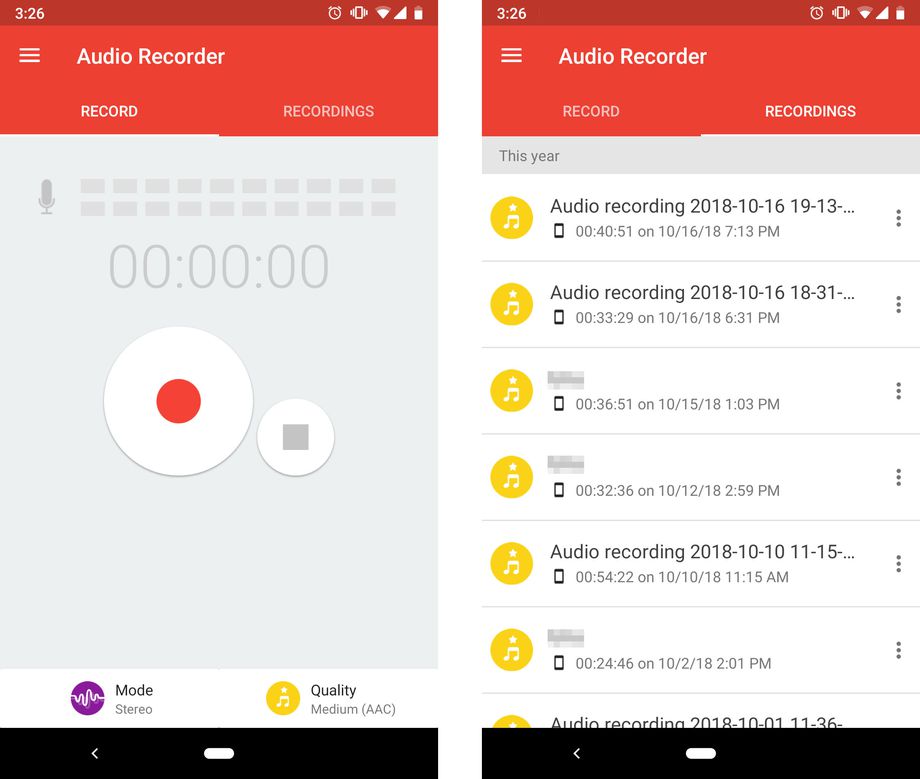 Audio Recorder