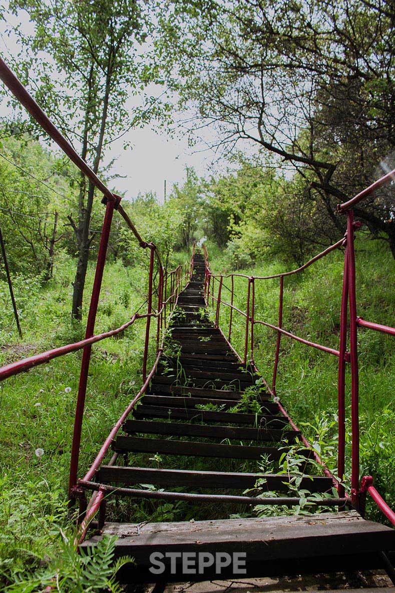 лестница на талгарская гэс