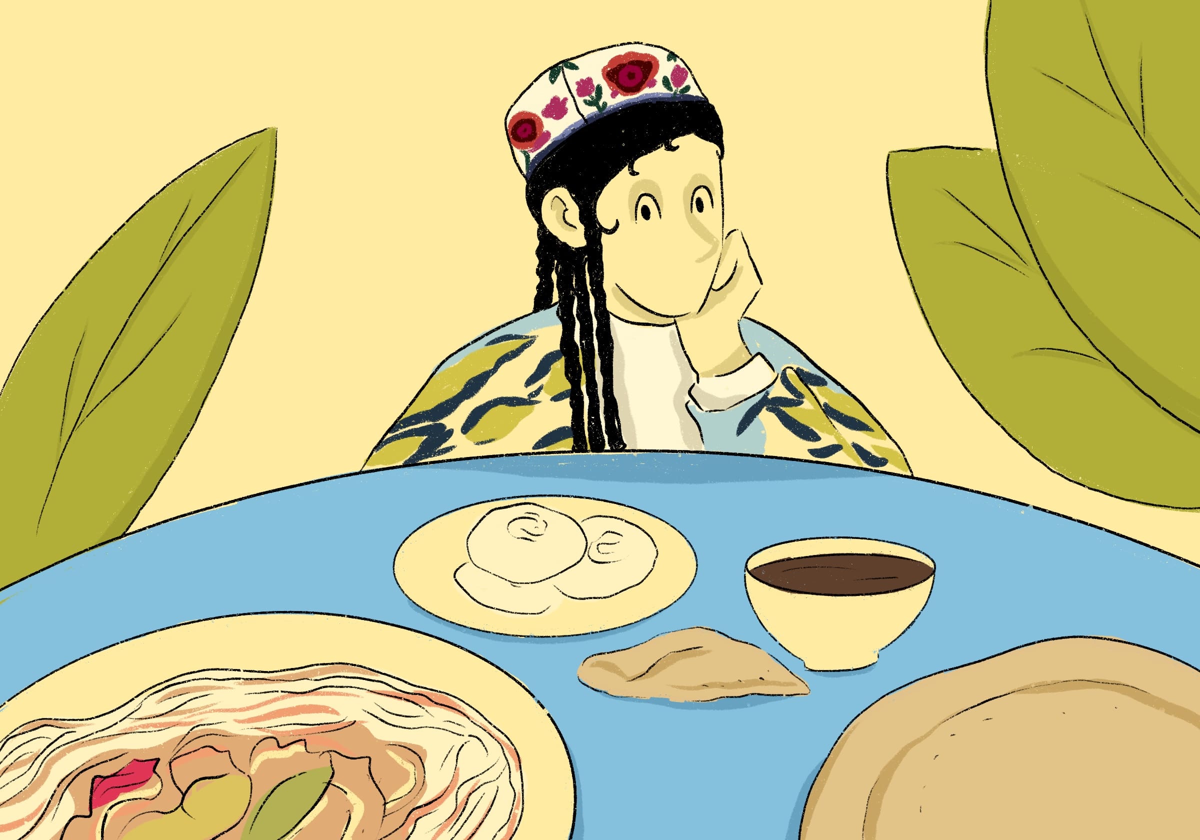 Ular ogizlariga kiradilar.