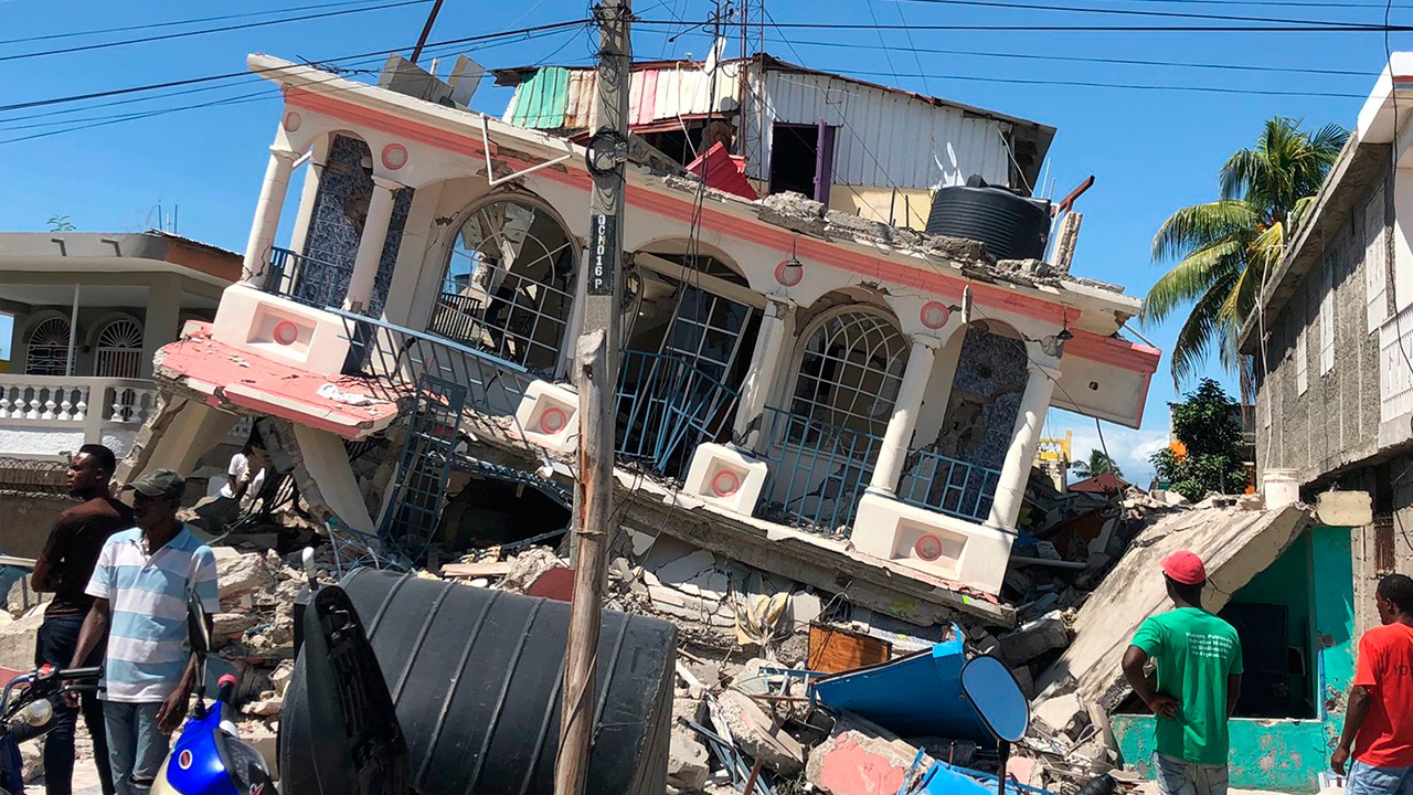 землетрясение в гаити
