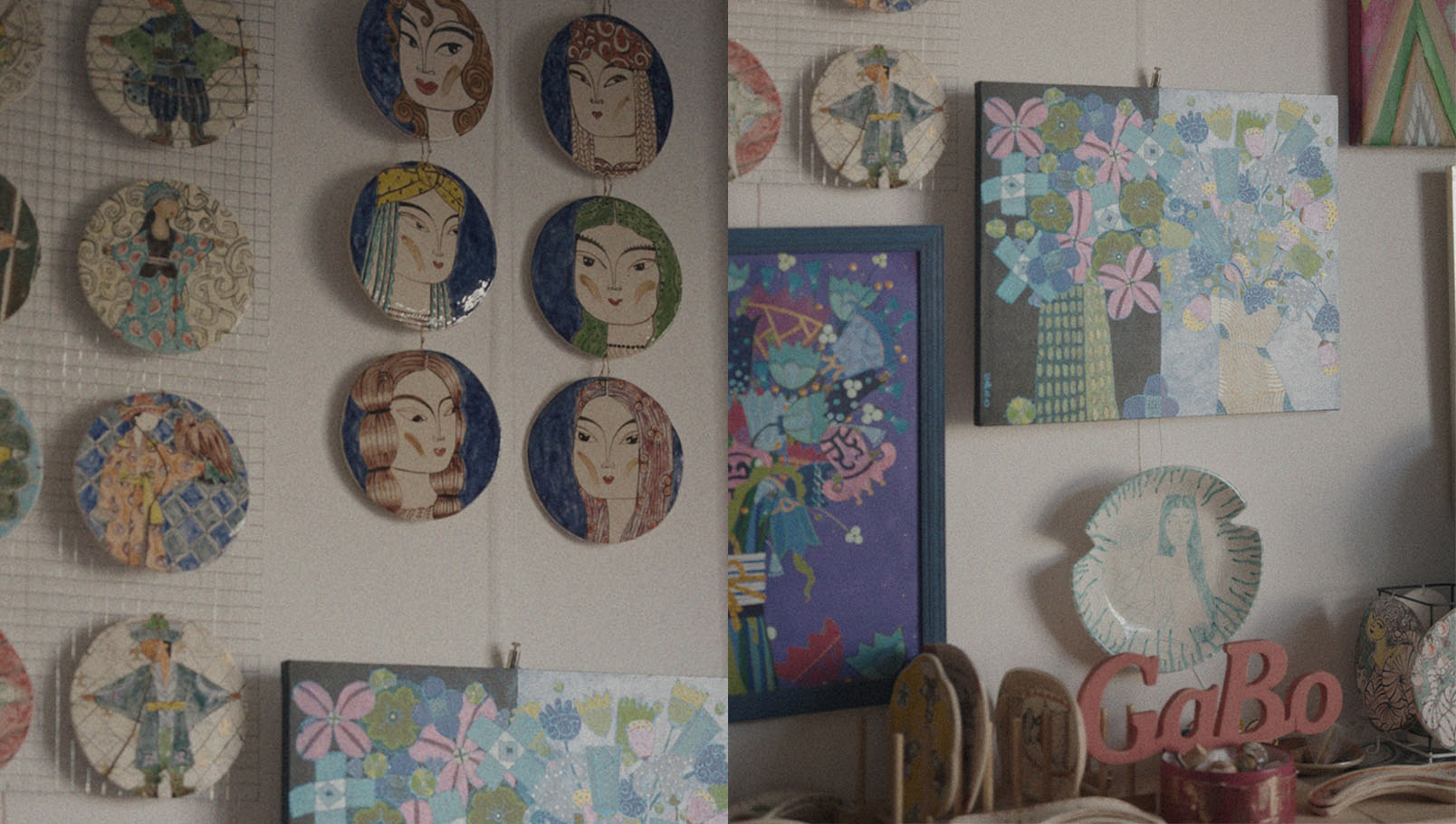 художницы gabo. казахстанские художницы gabo. sansi. санси. санси алматы. новогодние подарки. что подарить на новый год